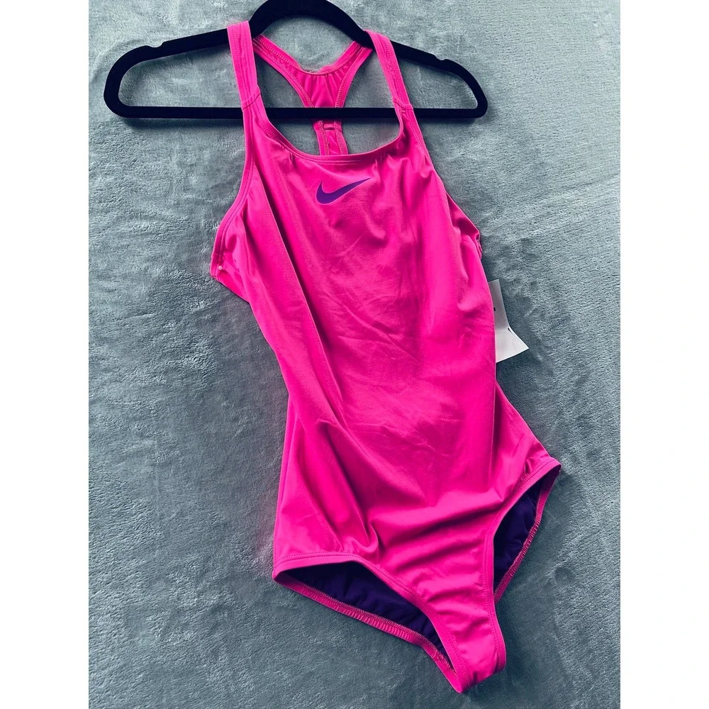 Nike Swim Effortless Essential Big Kids Girls Racerback One Piece XL